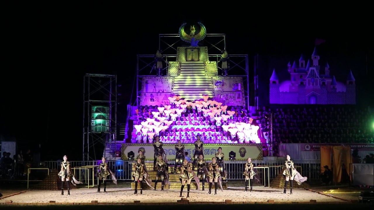 สุดยอดแสตนเชียร์ อียิปต์ คลีโอพัตรา CLEOPATRA - เชียร์ลีดเดอร์ คณะครุศาสตร์ เชียร์ประเพณี SSKRU2017