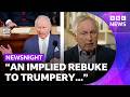 Jonathan Dimbleby responds to King Charles's “political” speech to US Congress