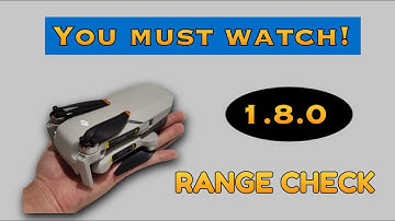 DJI FLY UPDATE 1.8.0 RANGE TEST (Dji Mini 2)ios