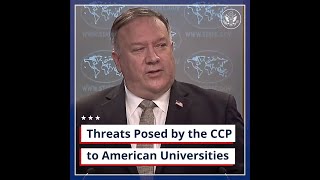 Threats Posed by the Chinese Communist Party to American Universities