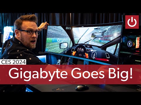 GIGABYTE Debut OLED Monitor Lineup at CES 2024 with the World's First DP2.1  UHBR20 Gaming Monitor