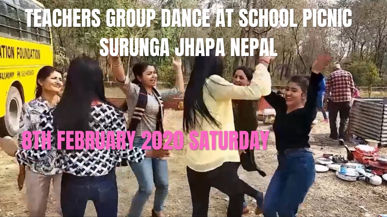 Kathmandu Basda Kathamdu Haliiyo Teachers Group Dance At Picnic Kankai