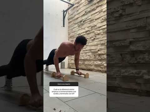 ¿Cardio Antes o Después de Entrenar?