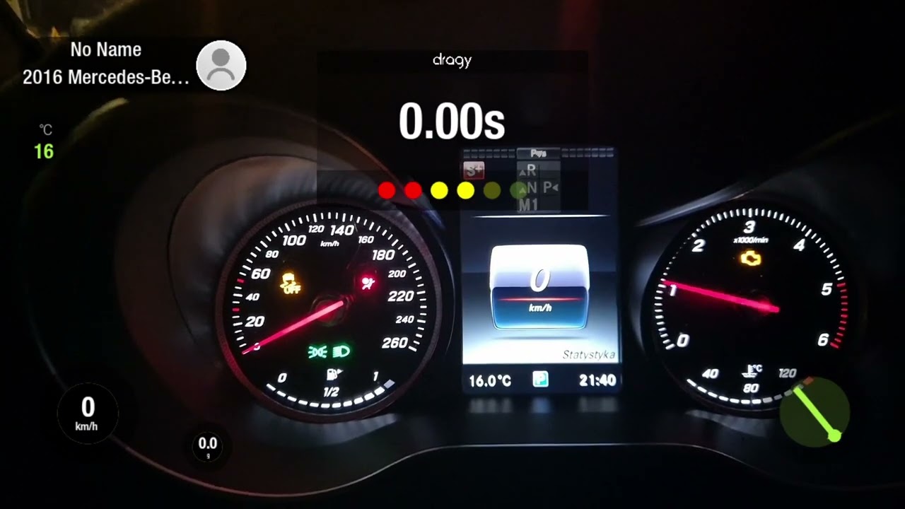 Mercedes Glc 2.2d 170Hp / km acceleration / przyspieszenie 0-100 