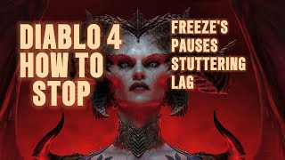 how to fix freezing and stuttering in diablo