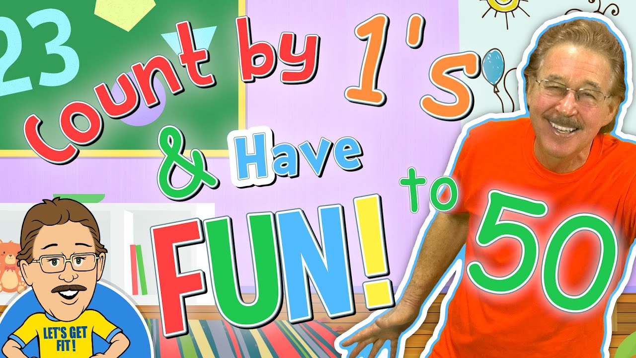 Count by 1's and Have FUN! | 1-50 | Jack Hartmann Count by 1's and Have FUN! | 1-50 | Jack Hartmann