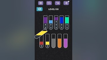 Water Sort Puzzle level 155#gameplay #gameandroid #games