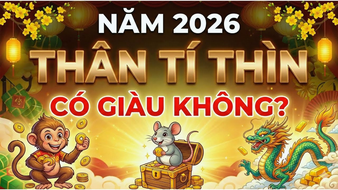 Liệu Người Tuổi Thân Tí Thìn Có Thể Trở Thành Triệu Phú Trong Năm 2026?