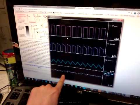 555 timer + arduinoscope + potentiometer