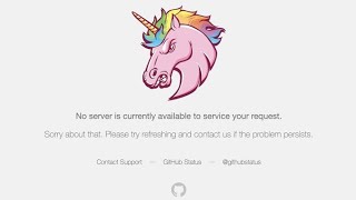 Github no server is currently available to service your request | Github server down today 