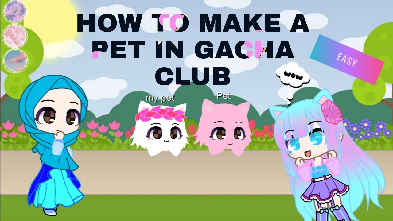 How To Make A Pet In Gacha Club Youtube