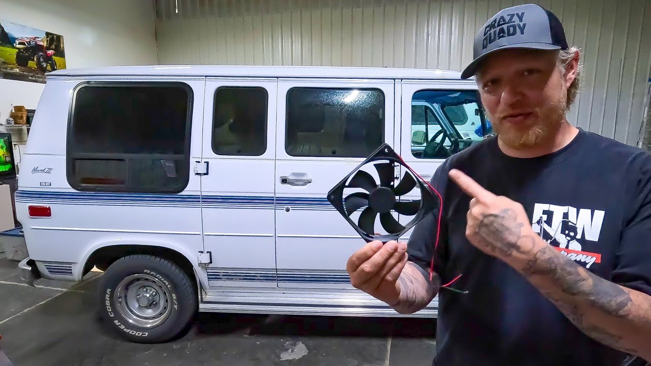 Van Life Hack - Building a Cheap & Easy DIY Exhaust Fan