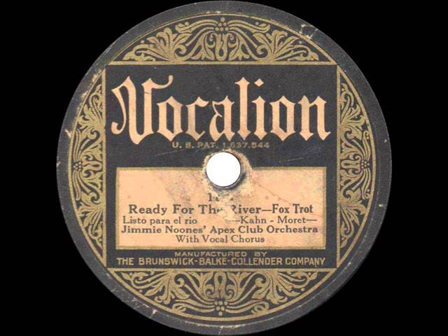 Jimmie Noone's Apex Club Orchestra - Ready for the River - 1928 adlı videoyu YouTube'da izle Jimmie Noone's Apex Club Orchestra - Ready for the River - 1928 adlı videoyu YouTube'da izle