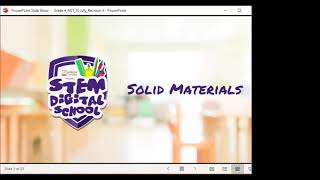 Grade 4 - NS & Technology | 16 July 2020 | Term 2: Revision