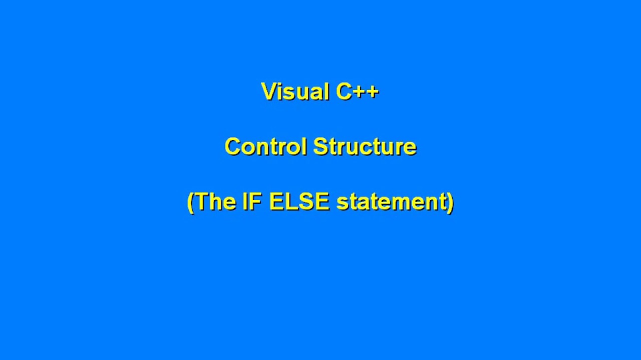 C++ if else Statement || Khmer - YouTube