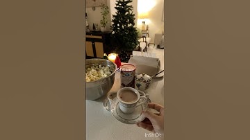 Snow evenings & hot cocoa #asmr #hotchocolatedrink #letitsnow #winterwonderland