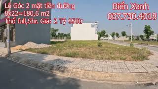 Lô Góc 8x22 View Trường Học Và Trung Tâm Y Tế ,Cát Tường Phú Sinh