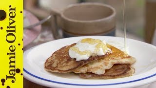 How To Make One Cup Pancakes | Jamie Oliver - YouTube