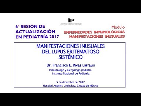 Vídeo: Actualización Sobre Las Diferencias Entre El Lupus Eritematoso Sistémico De Inicio En La Infancia Y El Inicio En La Edad Adulta