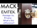 Hardware Hideout - Emtek Interior Lock Types and Options