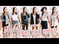 SHOPPING YOUR OWN CLOSET | HOW TO STYLE PIECES YOU ALREADY OWN!
