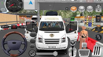 Real Ford Transit Games - Luxury Van Transport Game 3D: Minibus Simulator - Android Gameplay