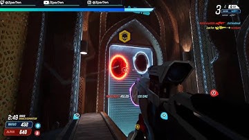 No Scope Headshot Through Portal - Splitgate