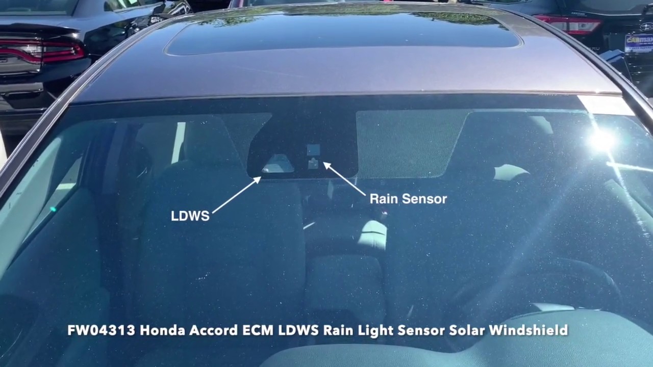Headlight Sensors, Windshield Sensor Location