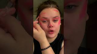 2 часа ушло на это #makeup #makeupartist #makeuptutorial #красота #makeuptransformation #halloween