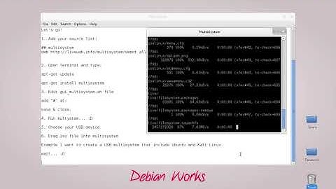 Create USB multisystem: Kali Linux/Ubuntu/ Windows