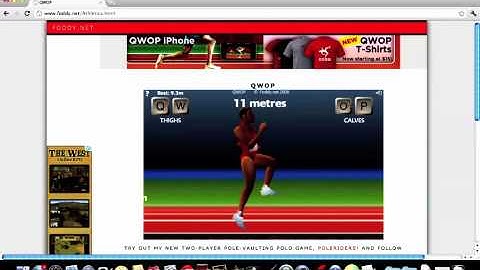 QWOP Strategy "Tutorial" w/VoiceOver