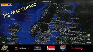 ETS2 1.35 I Big Map Combo Setup I Promods 2.41 I RoEx 2.2 I Load Order