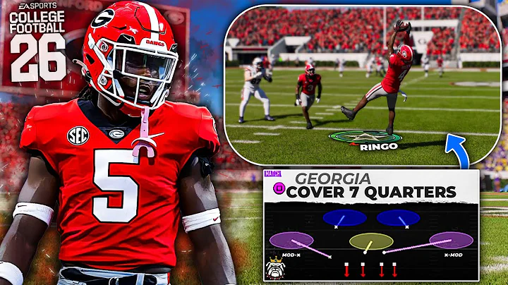 Run MOST Advanced LOCKDOWN Defense In College Football 26 (Cover 4 Quarters Breakdown)