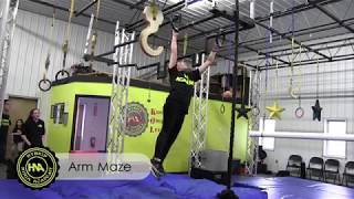 Arm Maze | Hybrid Ninja Academy | Buffalo Ninja Gym Resimi