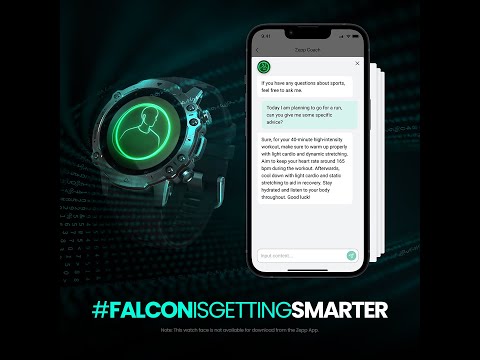 Amazfit Falcon | Zepp Coach™ AI Chat Demo