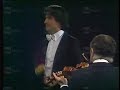 Capture de la vidéo Brahms Concerto Per Violino Op.77 - Accardo / Muti / San Carlo (29.12.1980)