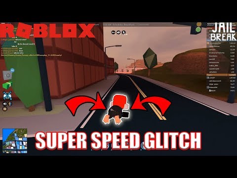 Super Speed Crouching Glitch Roblox Jailbreak Youtube - how to crouch in roblox pc