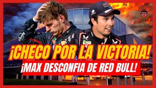 Checo y Ferrari amenazan a Max previo a IMOLA y Verstappen tiene MIEDO