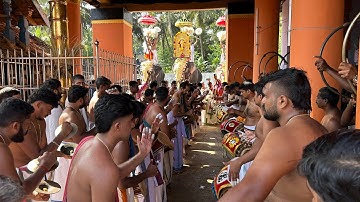 പുതുക്കോട് നവരാത്രി 2025 - പഞ്ചവാദ്യം - പതികാലം മദ്ദളം താളവട്ടം - സദനം ജയരാജ് & ടീം