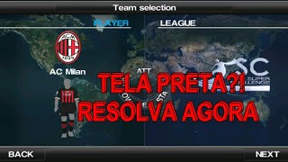 ERRO DE TELA PRETA NO PES 2012 ATUALIZADO 2023 COMO RESOLVER