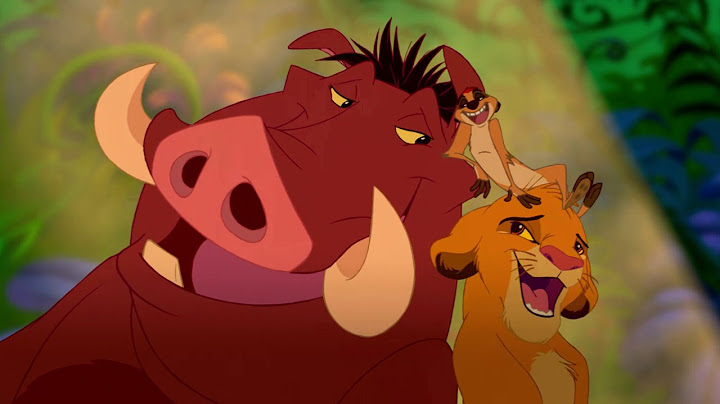 Hakuna Matata - Il Re Leone - Clip HD