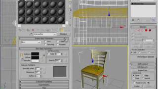 Celebrity 3ds Max Tutorial: Chair part 14 of 14 Net Worth