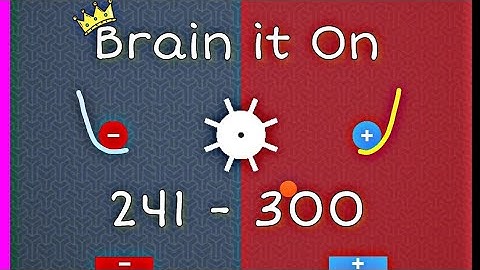 Brain it On Level 241 to 300 | brain it on all levels with 3 stars | brain it on game | brain it on