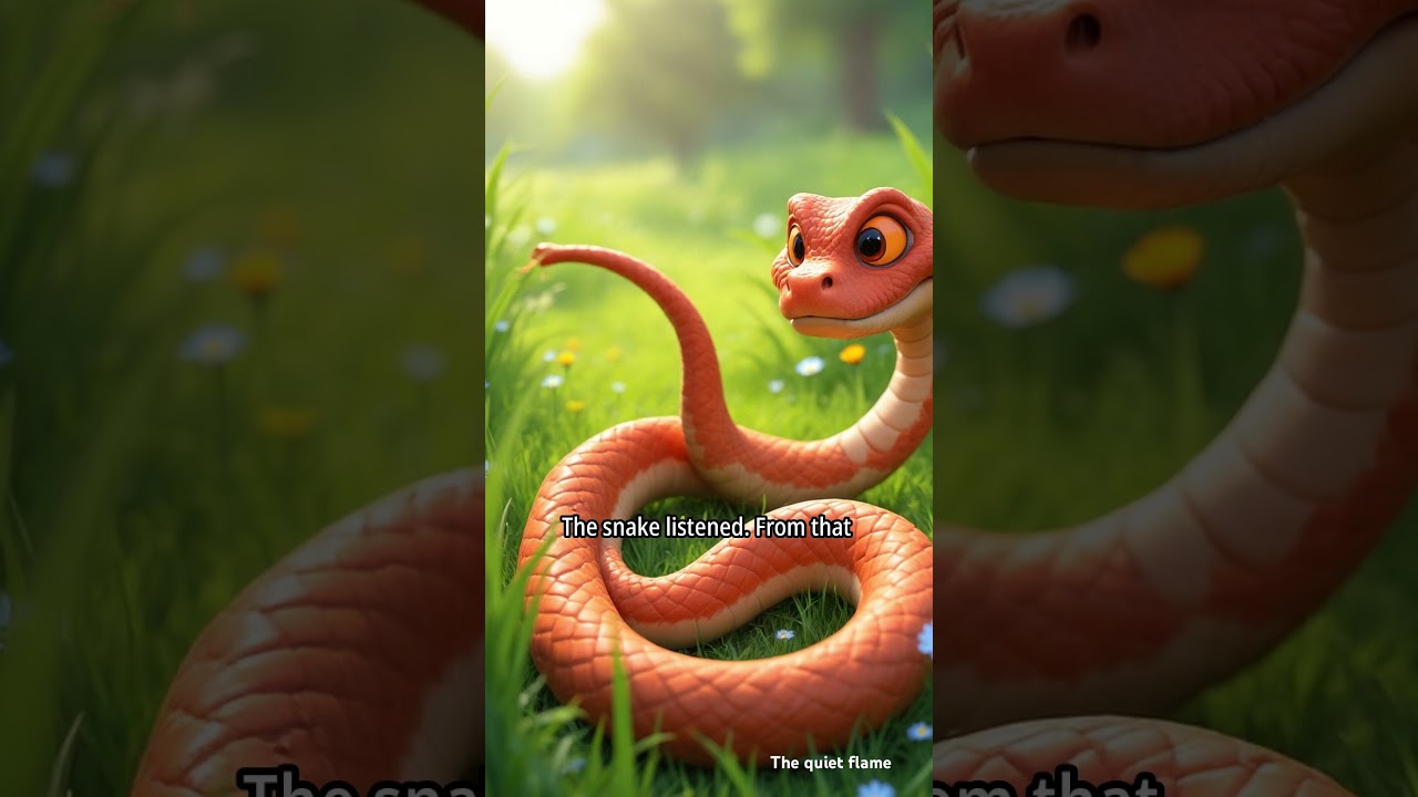 🐍 The Snake & The Wise Man | A Lesson in Kindness with Strength