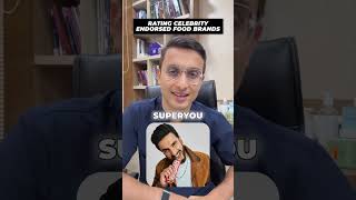 Rating celebrity endorsed food brands|| Dr. Sarin ||