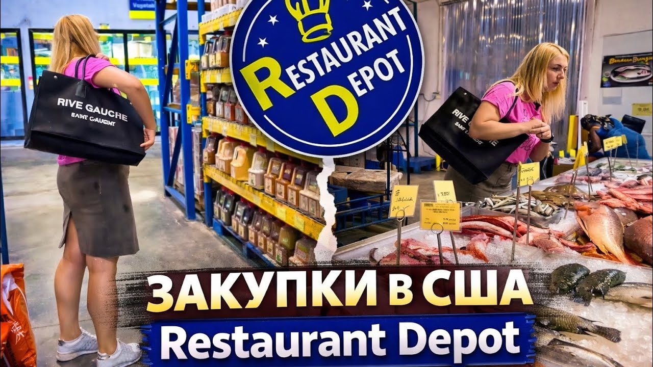 Жизнь в Америке: 🇺🇸 ОПТОВЫЙ МАГАЗИН Restaurant Depot — Шокирующие Цены и Как Попасть Внутрь