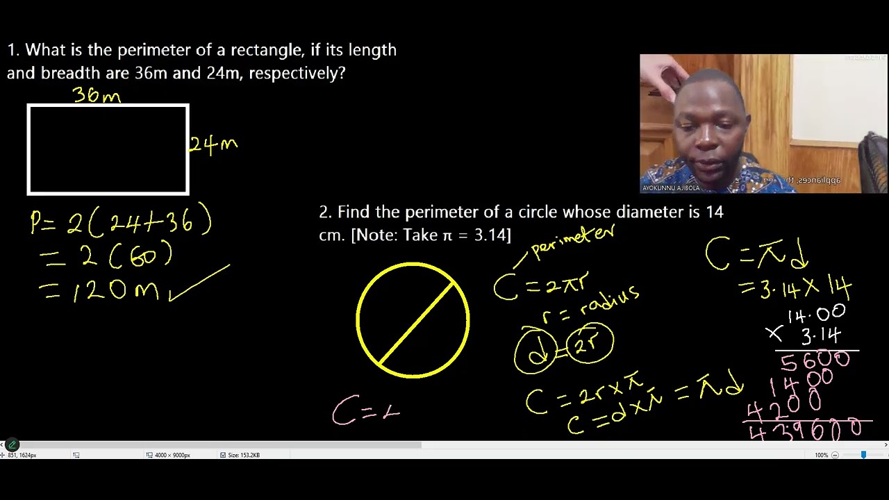 Математика для старших классов начальной школы: Нахождение периметров