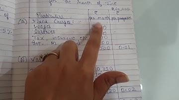 Operating Costing Sum 2| Cost Accounting | B.Com (H) Sem IV