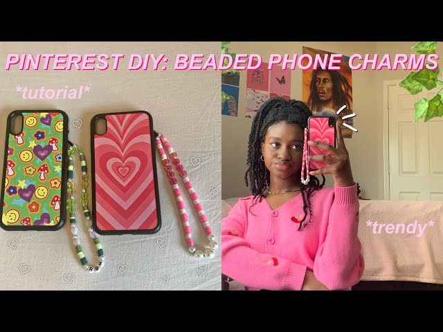 How To Make Trendy Phone Charms - DIY - Tutorial 