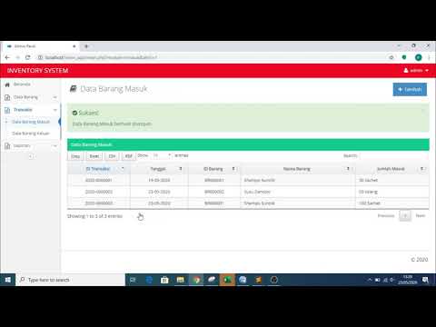 INVENTORY MANAGEMENT SYSTEM USING PHP MYSQLI BOOTSTRAP WITH SOURCE CODE
